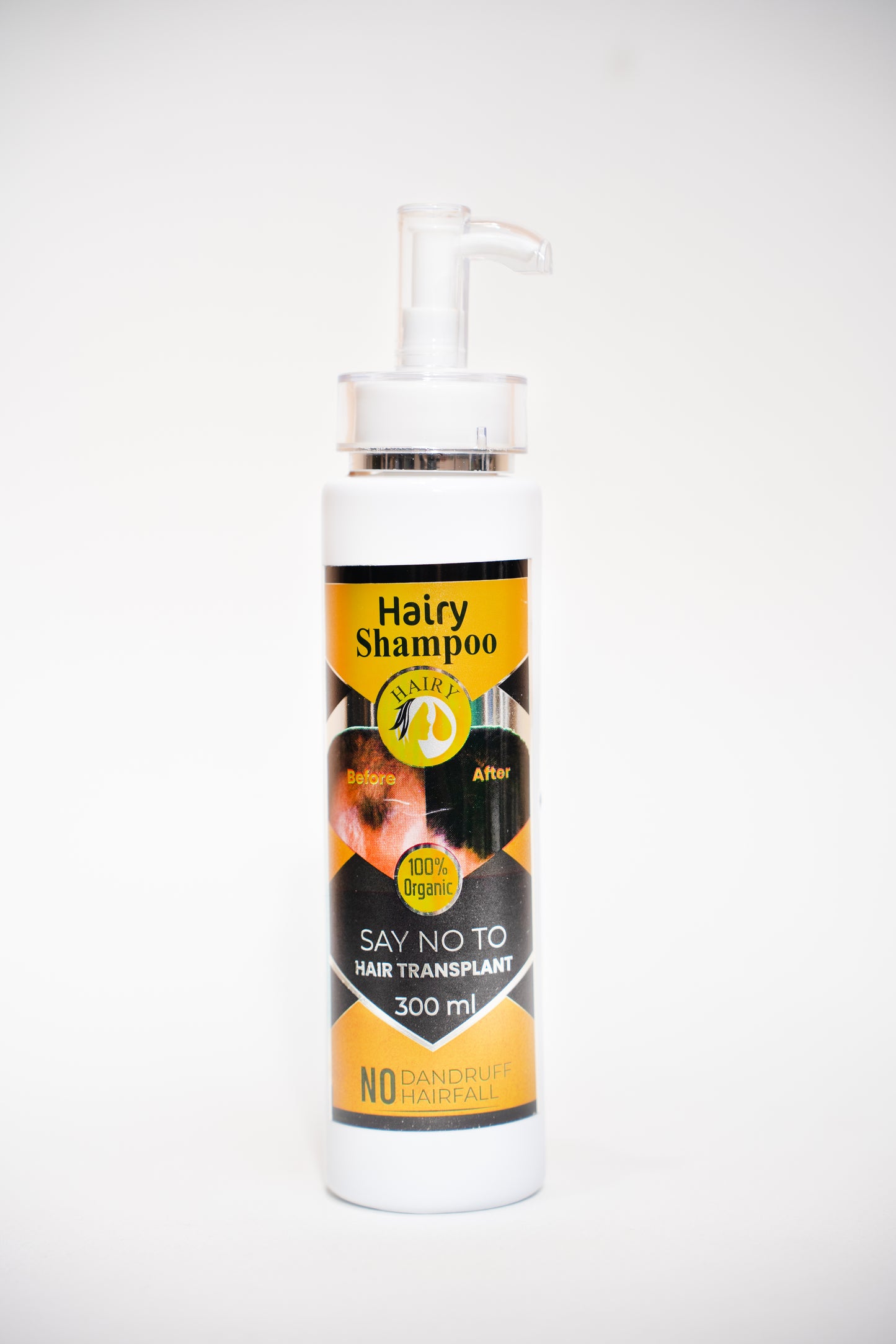 Hairy Shampoo 100% Organic Hair Care Solution