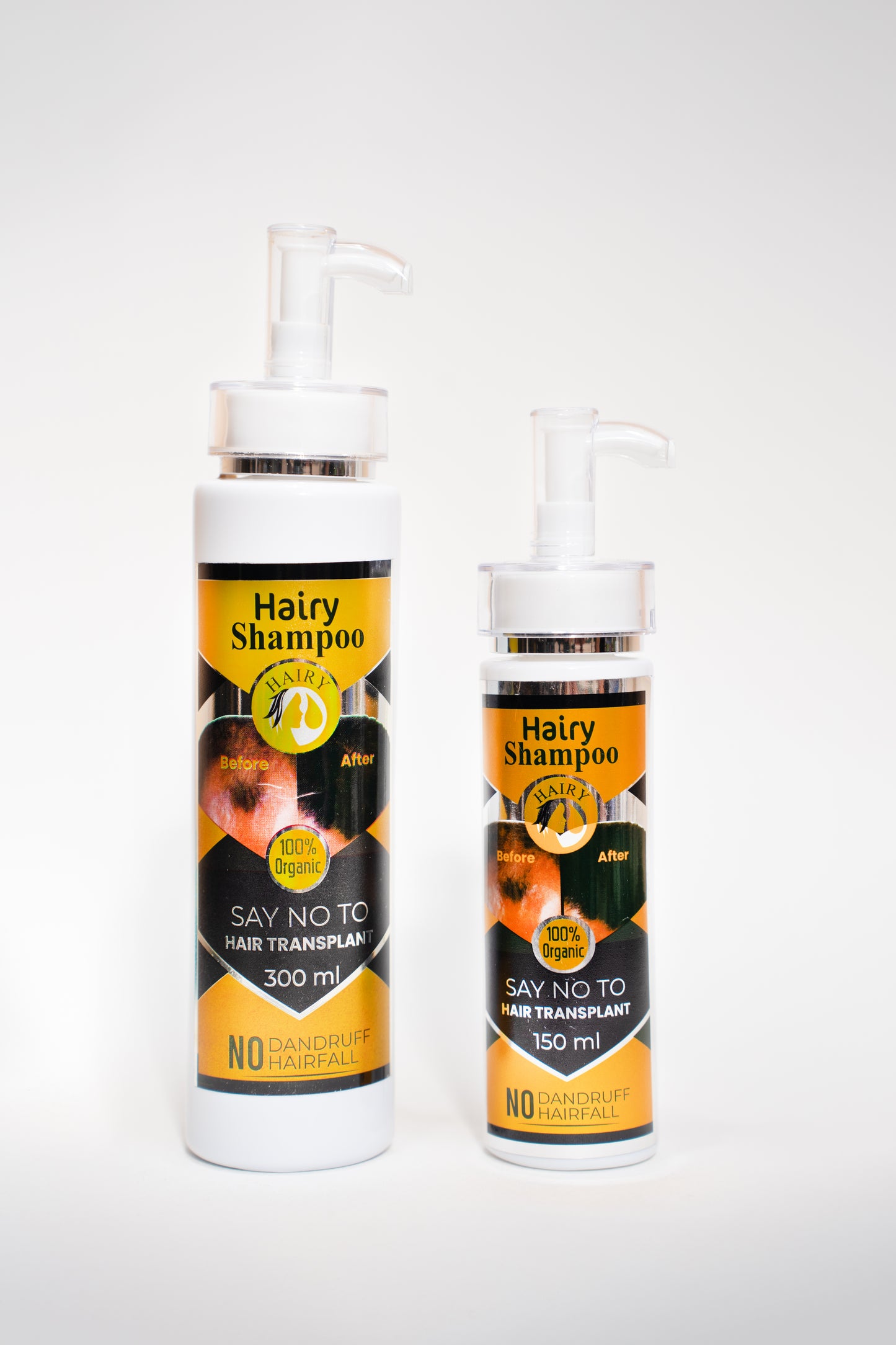 Hairy Shampoo 100% Organic Hair Care Solution