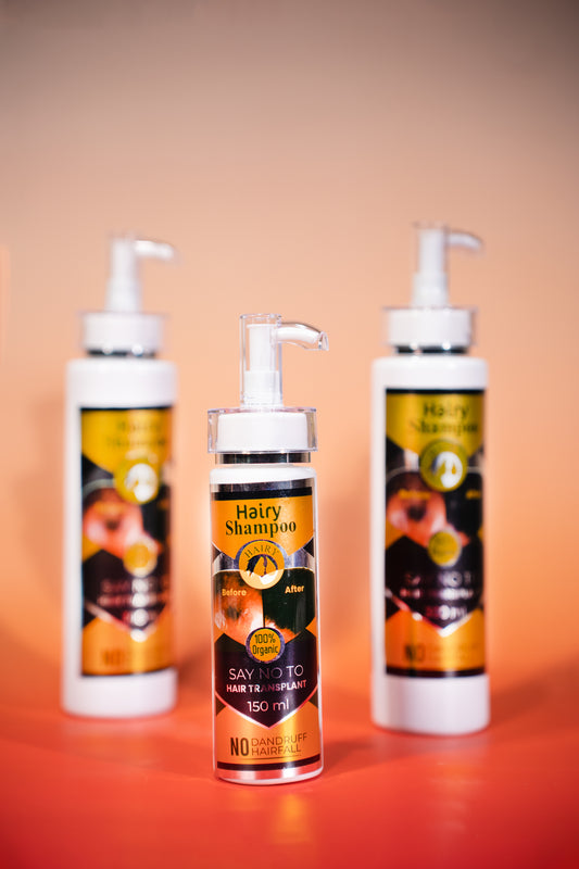 Hairy Shampoo  100% Organic Hair Care Solution